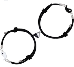 Pulseras para pareja con imán