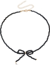 Collar moño negro