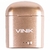 Fone De Ouvido Bluetooth Vinik Easy W1+ Tws True Wireless - Dourado