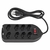 Protetor Eletronico C/8 Tomadas Epe 1008 Preto 4824004 - comprar online