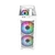 Gabinete Cooler Master Haf 500 Lateral Vidro Temperado - 2 Fans Argb 200mm Led Argb - Branco - BUYINFO COMÉRCIO ELETRÔNICO DE INFORMÁTICA