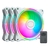 Fan/cooler Para Gabinete Cooler Master Masterfan Mf120 Halo - Rgb - 120mm - 3 Unidades - Branco - comprar online