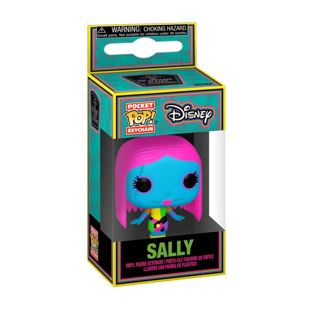 Pocket Pop Keychain: Mundo De Jack Blacklight - Sally Llavero