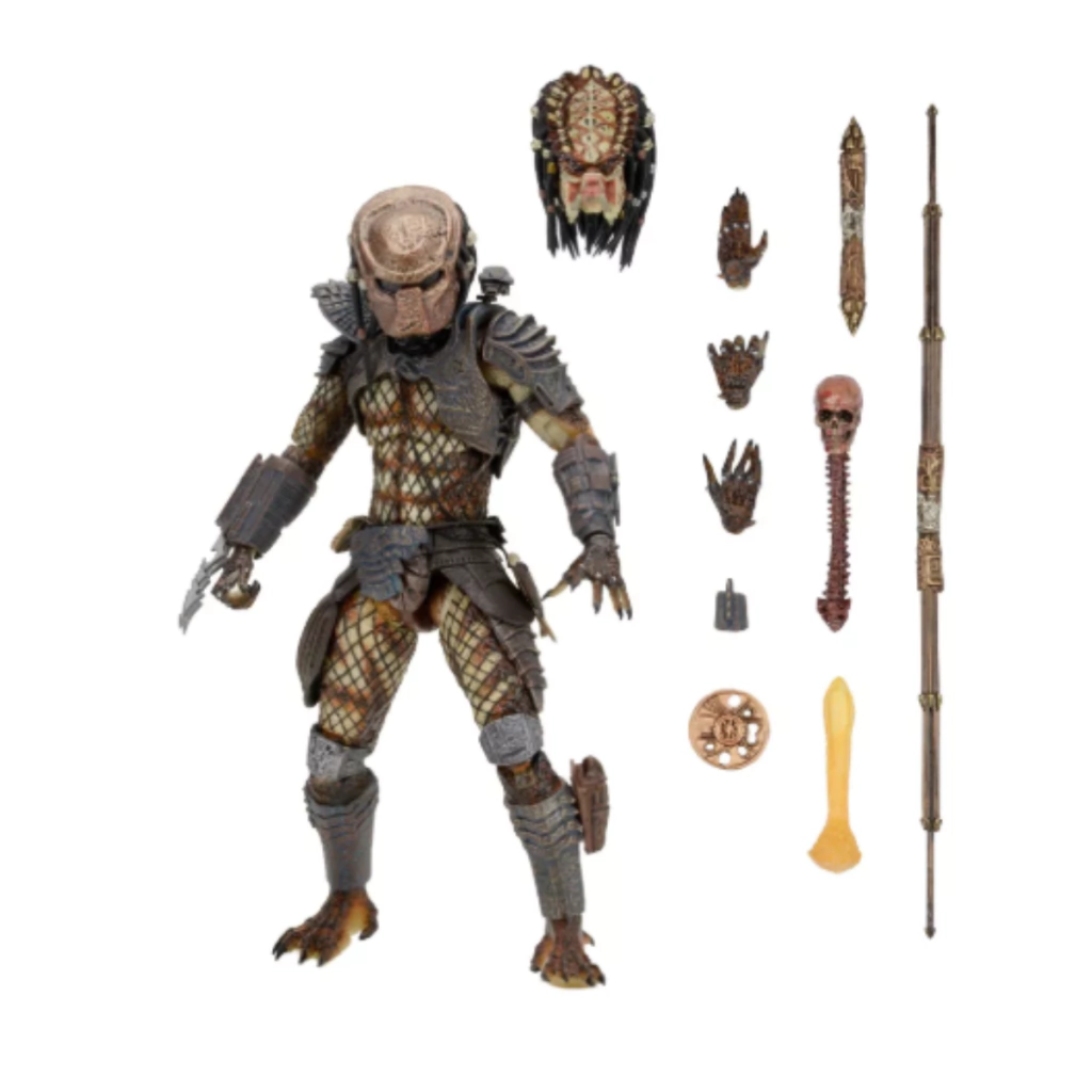 Figura de acción de Depredador 2 Ultimate City Hunter de 7"