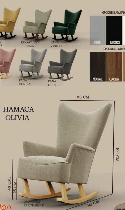 Sillon Mecedor Olivia