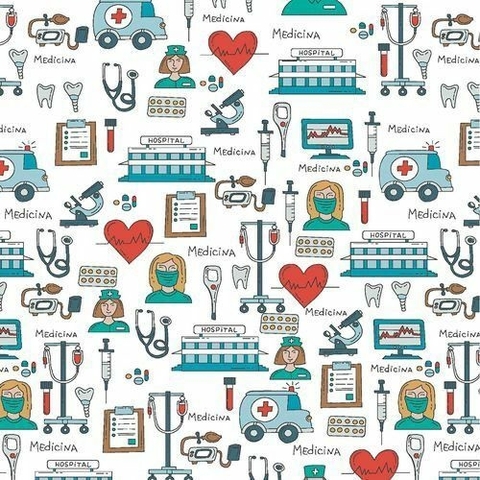 Conjunto Medicina (TRICOLINE 100%)