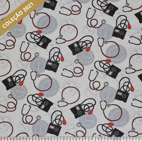 Conjunto Aparelho de Pressão (TRICOLINE 100%)