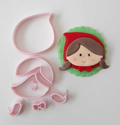 Kit de cortadores Chapéuzinho Vermelho - comprar online