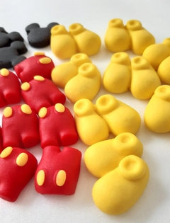Confeito do Mickey de pasta americana na internet