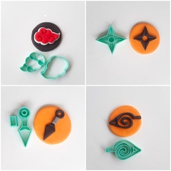 Kit de cortadores Naruto