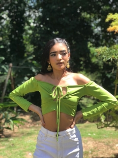 Cropped Canelado Suelen