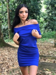 Vestido Canelado Edil - loja online