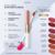 Imagem do Batom Líquido Rosado Essencial Eudora Glam Duo Clinical Micropigmentação 3,5g