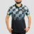 Playera tipo polo con estampado de letras OFF BLACK - tienda en línea