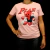 Playera fashion para dama con estampado genial
