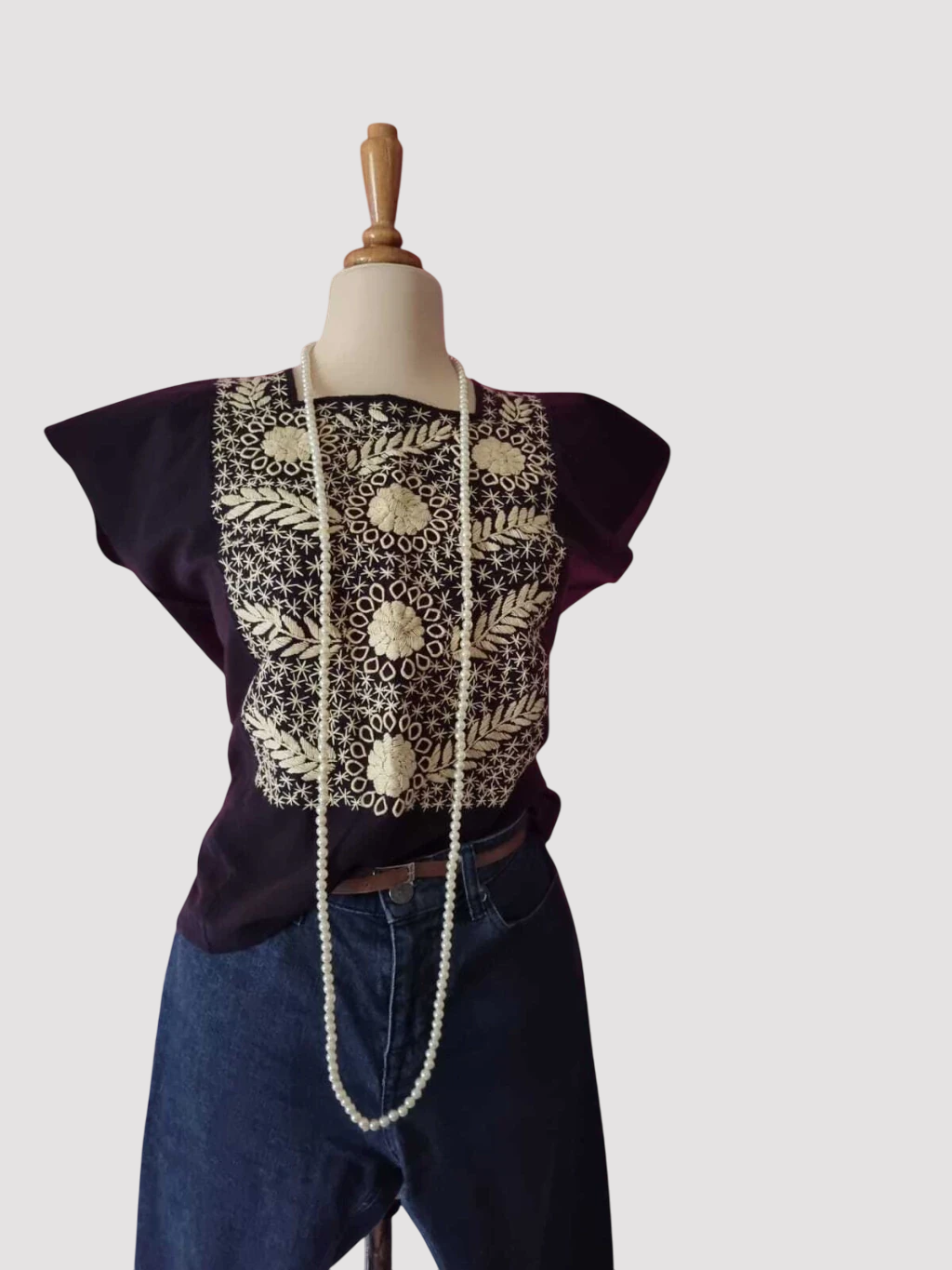 Joya Textil de los Altos de Chiapas | Huipil de Telar de Cintura
