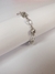 Pulseira Gota e Quadrados Prata - comprar online
