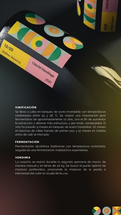 Cheche Mandinga Malbec Reserva 2021 (Caja 6 botellas 750ml.) en internet