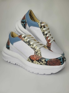Modelo Malaga blanca reptil - comprar online