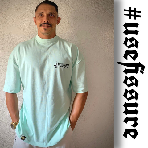 Camiseta Oversized Gola Alta | #FISSURE