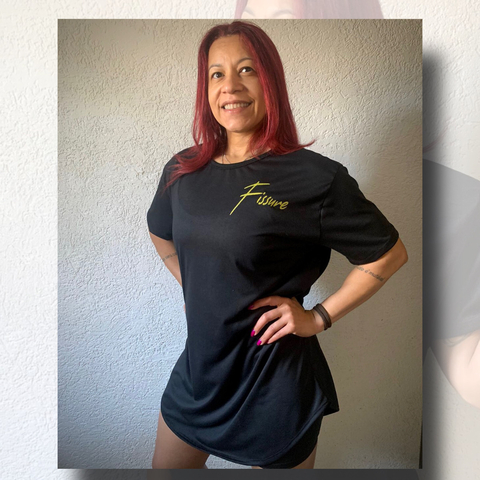 Camiseta Oversized gola careca | Fissure - Dino Prehistoric