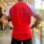 camiseta-raglan-fitness-gola-v-vermelha