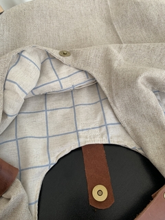 Bolsa Maroka's em Linho - Artes e Arteirices