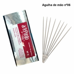 Agulha para Bordar - número 06 c/20unidades