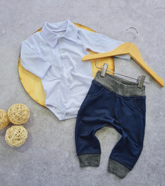 Calça Molecotton Jeans Bolso - comprar online