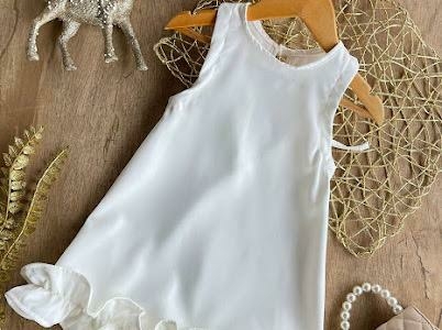 Vestido Boneca Branco