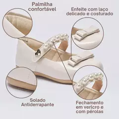 SAPATILHA ENCANTO PEROLADO - BabyNi