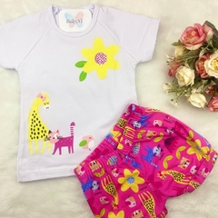 Conjunto Girafa Flowers - comprar online