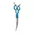 TESOURA CURVA 7 ALUMINIO PROPETZ AKEMI - AZUL - comprar online