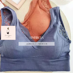 CORPIÑO BRALLET ESPALDA ENCAJE - tienda online