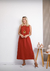 Vestido reto midi Leila - loja online
