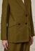 BLAZER ANIMALE JEANS LIKE LINEN - VERDE OLIVA na internet