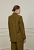 BLAZER ANIMALE JEANS LIKE LINEN - VERDE OLIVA - comprar online