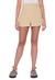 SHORT PREGAS CREPE ELASTICO COS BAUNILHA na internet
