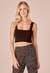 TOP CROPPED MY PLACE QUADRADO TRICOT na internet