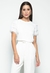BLUSA TON AGE COM RENDAS NAS MANGAS OFF WHITE