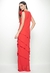 VESTIDO LONGO DECOTE V TON ÂGE - comprar online