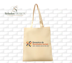 Ecobag Algodão Cru 30x35 Personalize na internet
