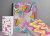 Kit Digital Retrô 80s & 90s - Papéis para Scrapbook e Art Journal - Collage Paper