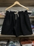 Shorts de linho "preto" - comprar online