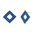 BRINCO LOSANGO DE STRASS AZUL - comprar online