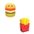APONTADOR + BORRACHA LANCHES TRIS
