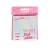 BLOCO ADESIVO HOLOGRÁFICO PINK VIBES 76X76mm - LEOARTE