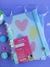 CADERNO DE DISCO DECOR FLORES E AMORES GRANDE
