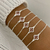 Pulseira de Prata Rosa bebê.