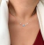 Colar Chocker de Prata Olho Grego e Corações Vazado. - comprar online